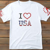 I LOVE USA - White