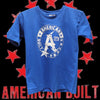 Kids American Built T-Shirt - Royal Blue