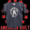 Kids American Built T-Shirt - Navy