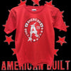Kids American Built T-Shirt - Red