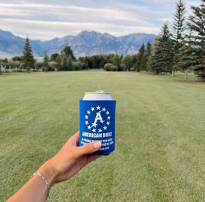 American Built Koozie – Keep Your Drink Cold in Style!