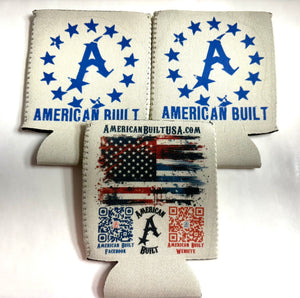 American Built Koozie