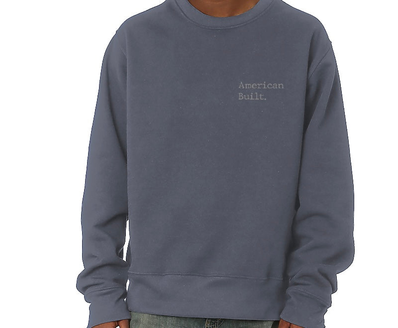 Classic American Oversized Crew Neck - American Built USA
