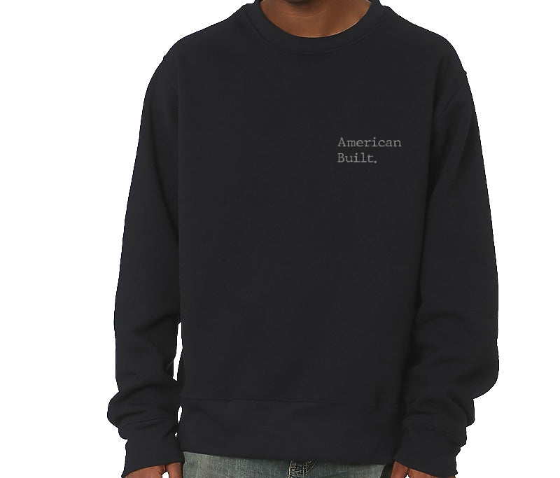 Classic American Oversized Crew Neck - American Built USA