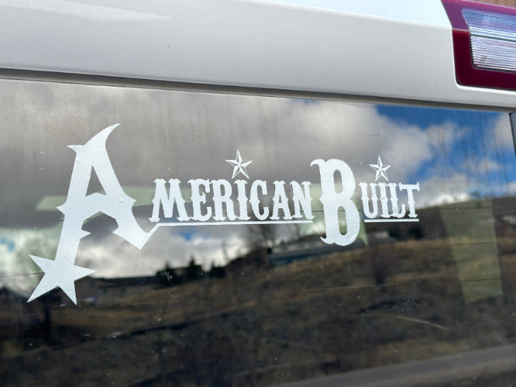 American Built Decal - American Built USA