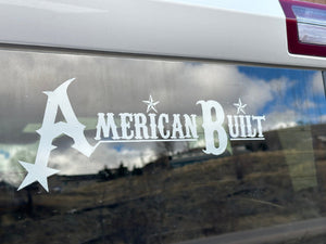 American Built Decal - American Built USA